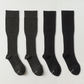 [SET] elitude socks charcoal & black