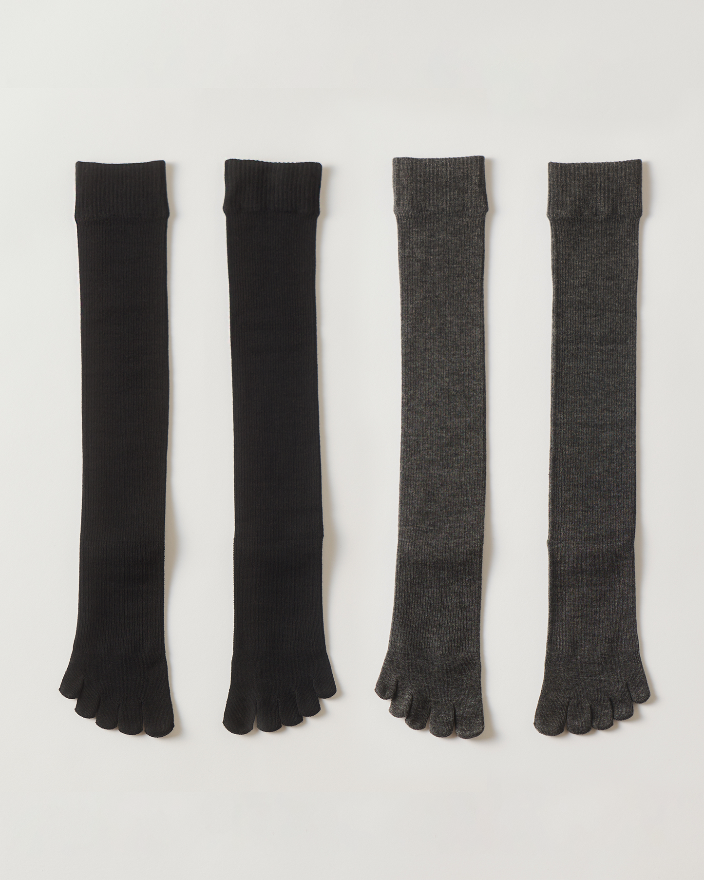[SET] legitude socks black & charcoal