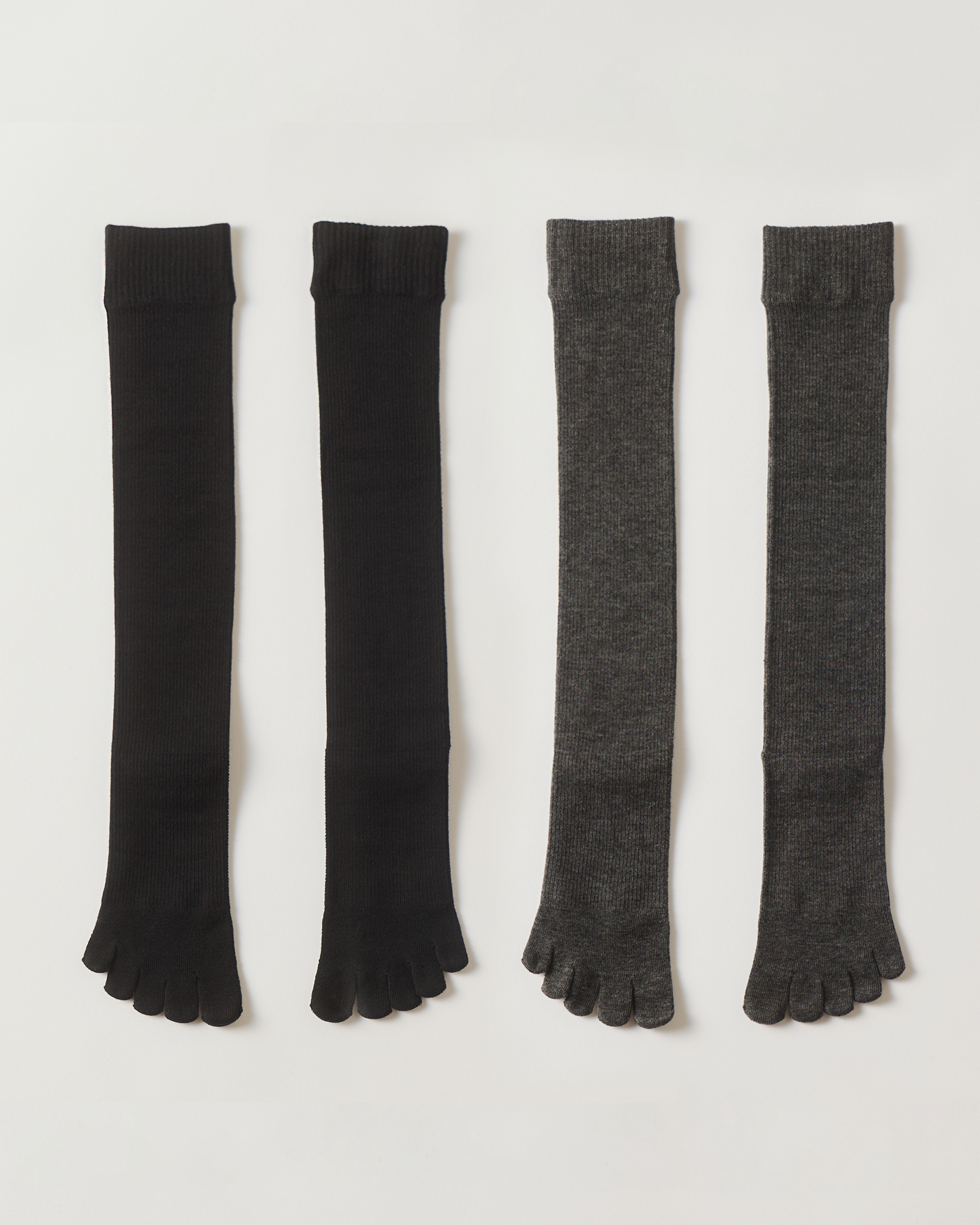 [SET] legitude socks black & charcoal